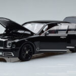 Bentley Mulsanne W.O. Edition By Mulliner Black Almost Real 1:18 830508 Diecast - image 2 of 11