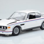 BMW 3.0 CSL E9 White Dealer Edition Minichamps 1:18 80435A5D020 Diecast