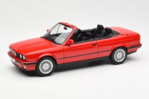 BMW 318i E30 Cabriolet Red Norev 1:18 183210 Diecast