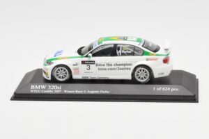BMW 320si E90 BMW Team Germany #3 A. Farfus WTCC Curitiba Heat Winner 2007 Minichamps 1:43 400072603 Diecast