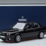 BMW 325i E30 Black Norev 1:18 183203 Diecast - image 6 of 6