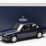 BMW 325i E30 Blue Metallic Norev 1:18 183201 Diecast - image 6 of 6