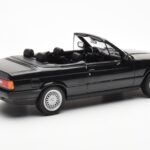 BMW 325i E30 Cabriolet Black Metallic Norev 1:18 183211 Diecast - image 2 of 6