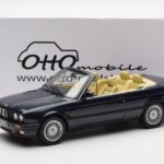 BMW 325i E30 Cabriolet Blue Otto 1:18 OT114 Resin - image 6 of 6