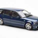 BMW 330i E46 Touring Blue Otto 1:18 OT251 Resin - image 4 of 6