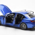 BMW 330i G20 Portimao Blue Metallic Norev 1:18 80432450999 Diecast - image 5 of 8