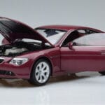 BMW 645Ci E63 Dark Red Kyosho 1:18 08701CR Diecast - image 2 of 7