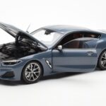 BMW 850i G15 Barcelona Blue Metallic Norev 1:18 80432450995 Diecast - image 2 of 8