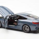 BMW 850i G15 Barcelona Blue Metallic Norev 1:18 80432450995 Diecast - image 5 of 8