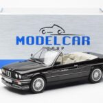 BMW Alpina C2 E30 2.7 Cabriolet Black MCG 1:18 MCG18277 Diecast - image 6 of 6