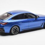 BMW i4 M50 G26 Blue Otto 1:18 OT453 Resin - image 2 of 6