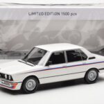 BMW M535i E12 White Norev 1:18 183265 Diecast - image 5 of 5