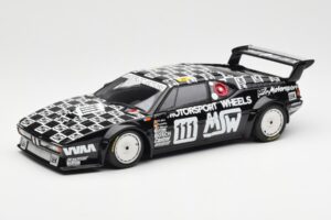 BMW M1 #111 Team MK Motorsport J-L. Witmeur / Krankenberg / Libert 24 Hours of Le Mans 1986 Minichamps 1:18 180862911 Diecast