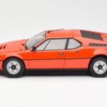 BMW M1 Orange Metallic Norev 1:18 183222 Diecast - image 4 of 8