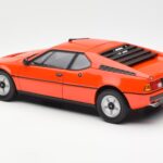BMW M1 Orange Metallic Norev 1:18 183222 Diecast - image 7 of 8