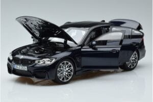 BMW M3 F80 Competition Blue Norev 1:18 183236 Diecast - image 2 of 7