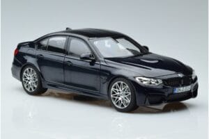 BMW M3 F80 Competition Blue Norev 1:18 183236 Diecast - image 5 of 7