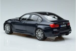 BMW M3 F80 Competition Blue Norev 1:18 183236 Diecast - image 6 of 7