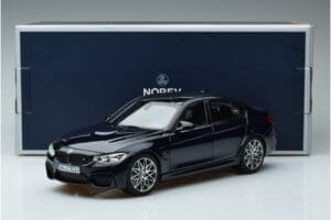 BMW M3 F80 Competition Blue Norev 1:18 183236 Diecast - image 7 of 7