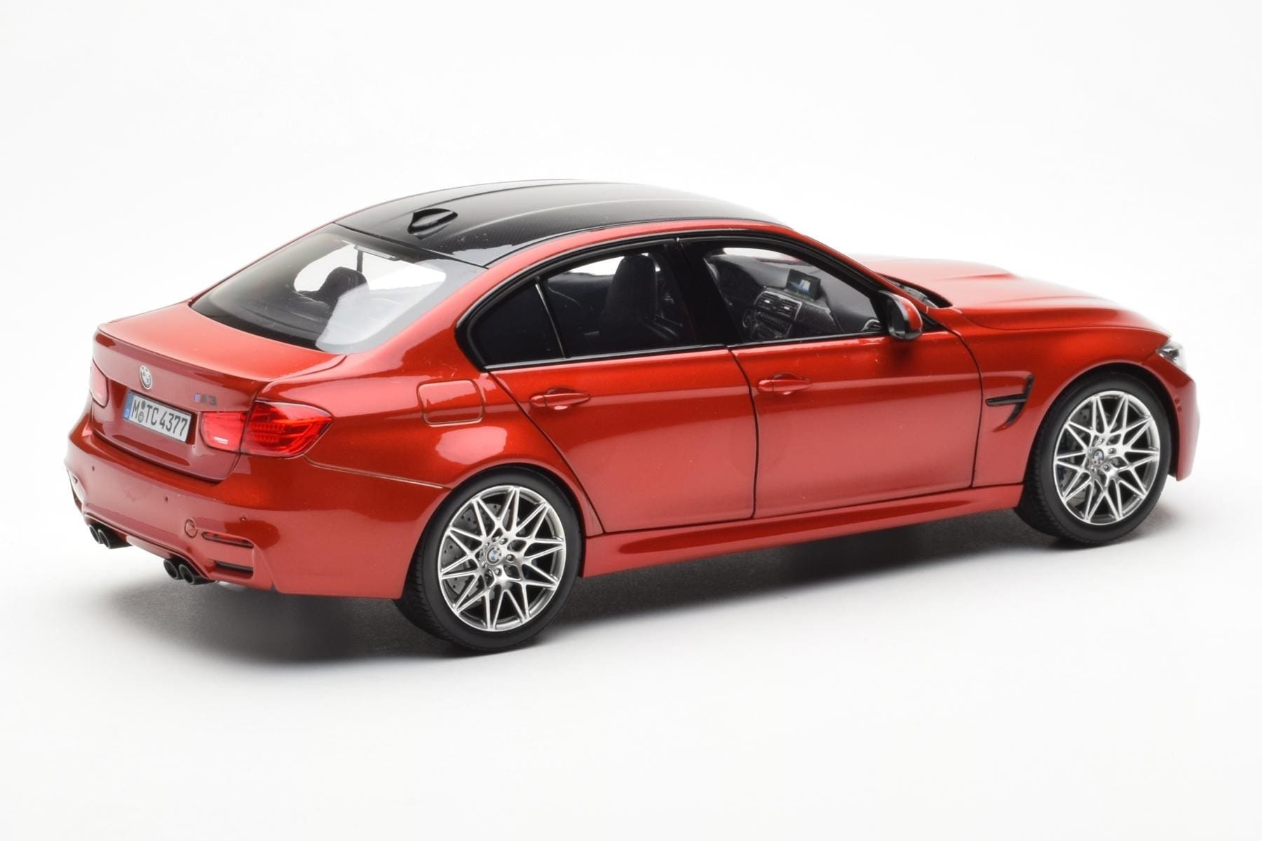 BMW M3 Competition F80 Sakhir Orange Norev 1:18 80432411553 Diecast - image 3 of 8