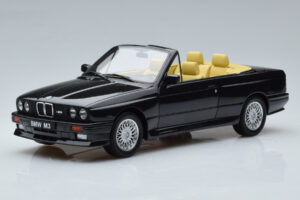 BMW M3 E30 Cabriolet Black Otto 1:18 OT1012 Resin