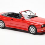BMW M3 E30 Cabriolet Red Otto 1:18 OT077 Resin - image 4 of 6