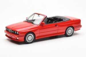 BMW M3 E30 Cabriolet Red Otto 1:18 OT077 Resin