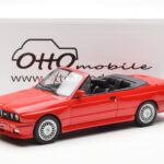 BMW M3 E30 Cabriolet Red Otto 1:18 OT077 Resin - image 6 of 6