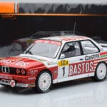 BMW M3 E30 Bastos #1 R. Ravaglia / E. Pirro / E. Van de Poele 24 Hours of Spa 1991 IXO 1:18 18RMC081A Diecast - image 6 of 6