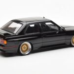 BMW M3 E30 Sport Evolution Black Custom Wheels AUTOart 1:18 70562 Diecast - image 3 of 8