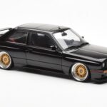BMW M3 E30 Sport Evolution Black Custom Wheels AUTOart 1:18 70562 Diecast - image 6 of 8