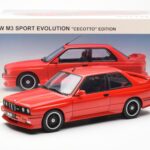 BMW M3 E30 Sport Evolution Cecotto Edition Red AUTOart 1:18 70566 Diecast - image 8 of 8