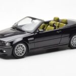 BMW M3 E46 Cabriolet Black Kyosho 1:18 80430024431 Diecast