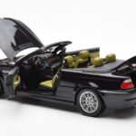 BMW M3 E46 Cabriolet Black Kyosho 1:18 80430024431 Diecast - image 5 of 8