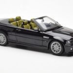 BMW M3 E46 Cabriolet Black Kyosho 1:18 80430024431 Diecast - image 6 of 8
