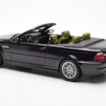 BMW M3 E46 Cabriolet Black Kyosho 1:18 80430024431 Diecast - image 7 of 8