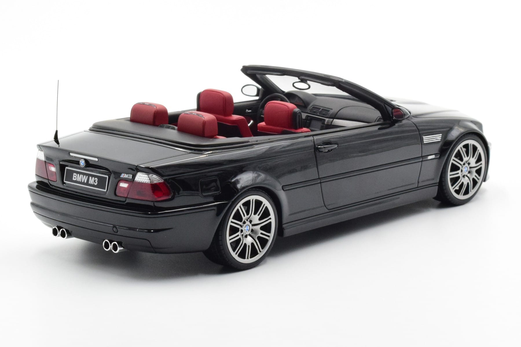 BMW M3 E46 Cabriolet Black Otto 1:18 OT380 Resin - image 2 of 9