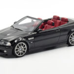 BMW M3 E46 Cabriolet Black Otto 1:18 OT380 Resin