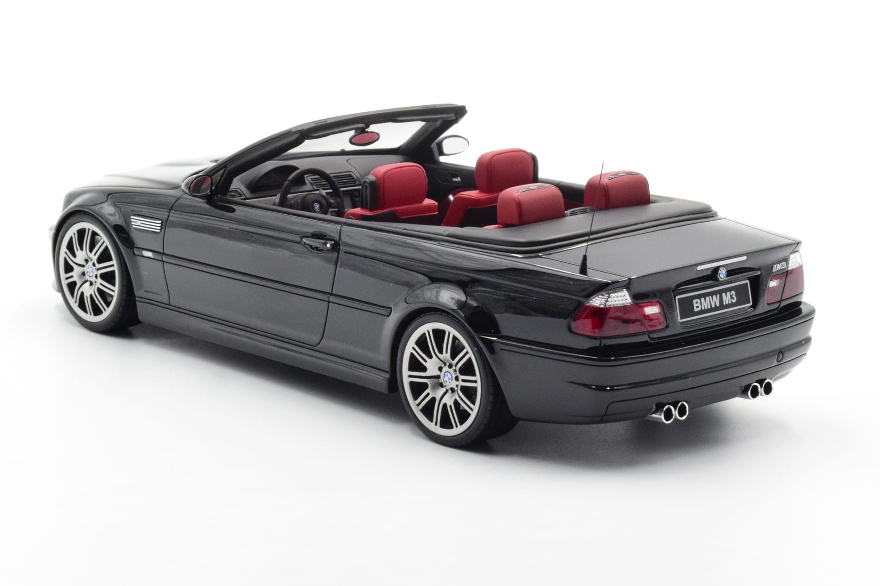 BMW M3 E46 Cabriolet Black Otto 1:18 OT380 Resin - image 5 of 9