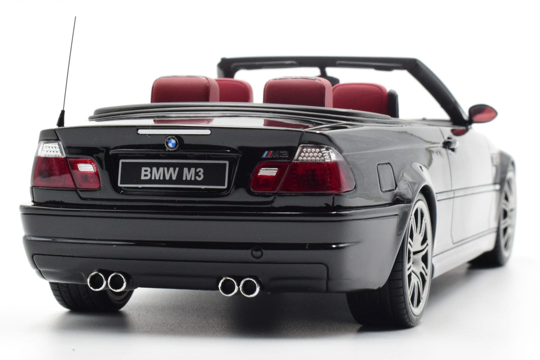 BMW M3 E46 Cabriolet Black Otto 1:18 OT380 Resin - image 7 of 9