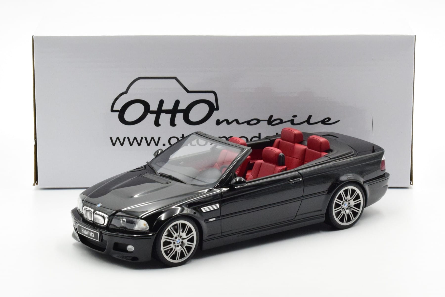 BMW M3 E46 Cabriolet Black Otto 1:18 OT380 Resin - image 9 of 9