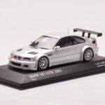 BMW M3 E46 GTR Street Silver Minichamps 1:43 403012105 Diecast - image 2 of 4