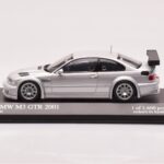 BMW M3 E46 GTR Street Silver Minichamps 1:43 403012105 Diecast