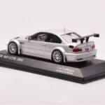 BMW M3 E46 GTR Street Silver Minichamps 1:43 403012105 Diecast - image 3 of 4