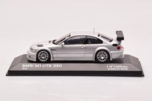 BMW M3 E46 GTR Street Silver Minichamps 1:43 403012105 Diecast