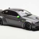BMW M3 E92 LBWK Liberty Walk Grey GT Spirit 1:18 GT127 Resin - image 4 of 6