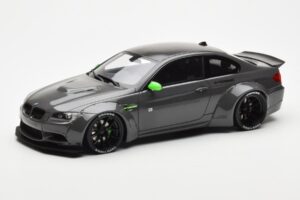 BMW M3 E92 LBWK Liberty Walk Grey GT Spirit 1:18 GT127 Resin