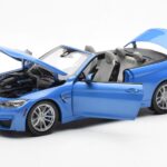 BMW M4 F83 Cabriolet Yas Marina Blue Paragon 1:18 80432339612 Diecast - image 2 of 8
