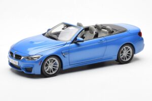 BMW M4 F83 Cabriolet Yas Marina Blue Paragon 1:18 80432339612 Diecast