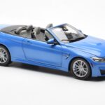BMW M4 F83 Cabriolet Yas Marina Blue Paragon 1:18 80432339612 Diecast - image 6 of 8